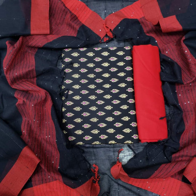 Aarong Cotton Three Piece Unstitched