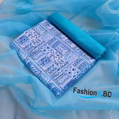Aarong Cotton Three Piece Unstitched