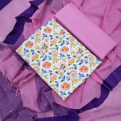 Aarong Cotton Three Piece Unstitched