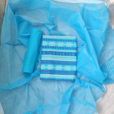 Aarong Cotton Three Piece Unstitched