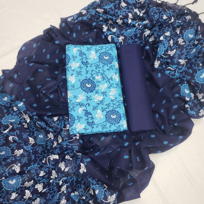 Aarong Cotton Three Piece Unstitched
