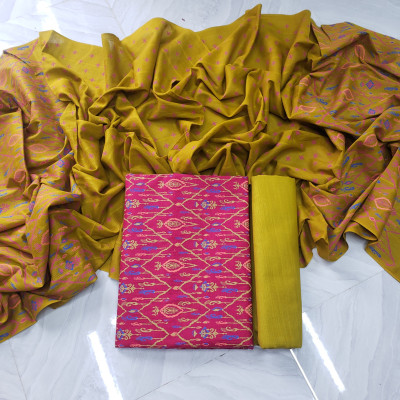 Aarong Cotton Three Piece Unstitched